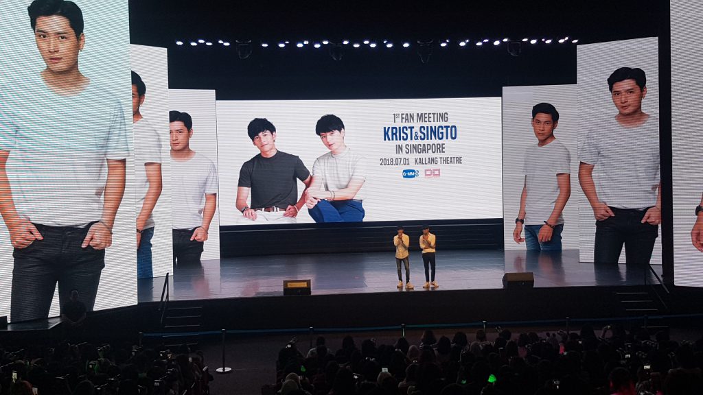 KRIST & SINGTO 1st FAN MEET IN SINGAPORE 2018